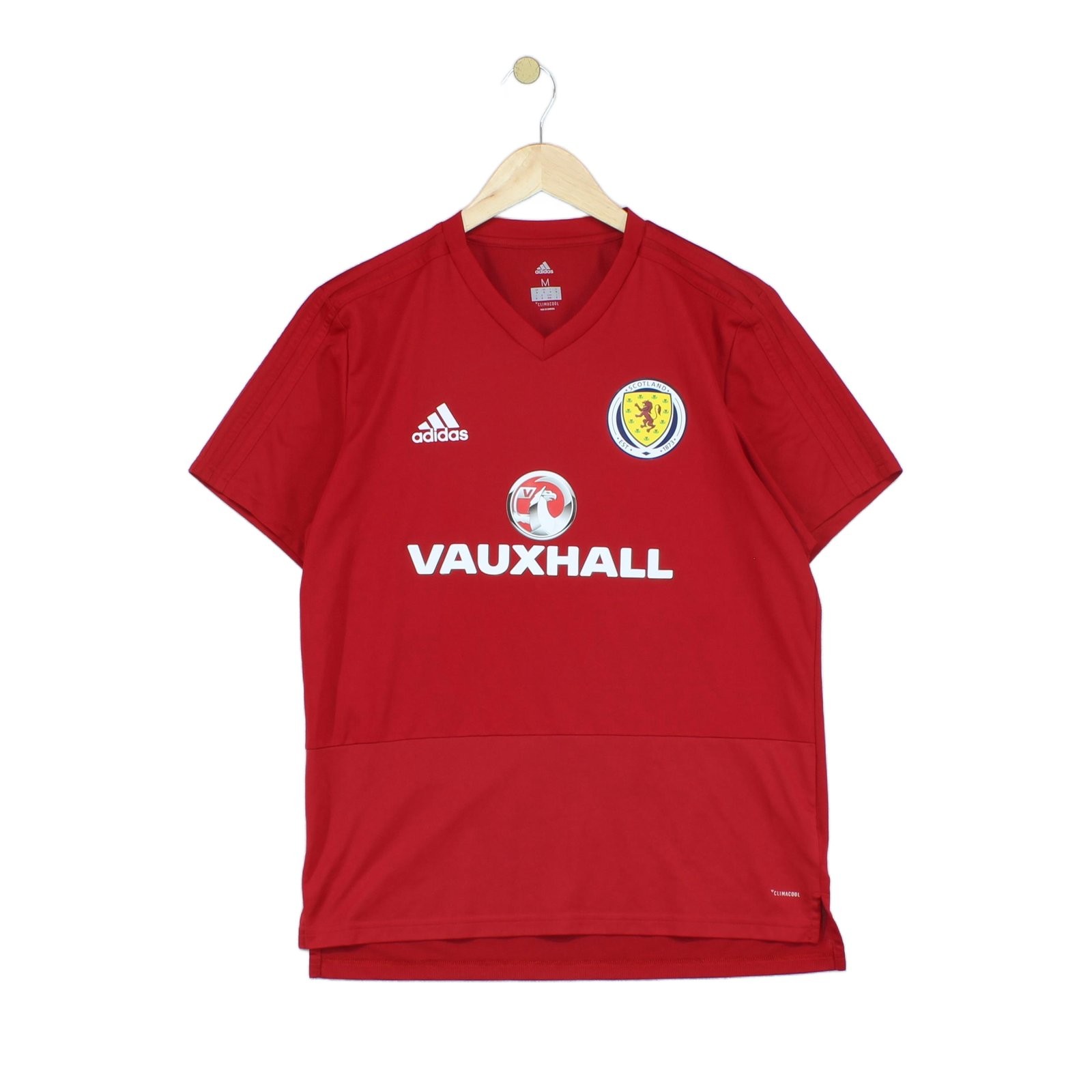 Scotland 2017-18 Football Shirt Mens Size M Red Training Top