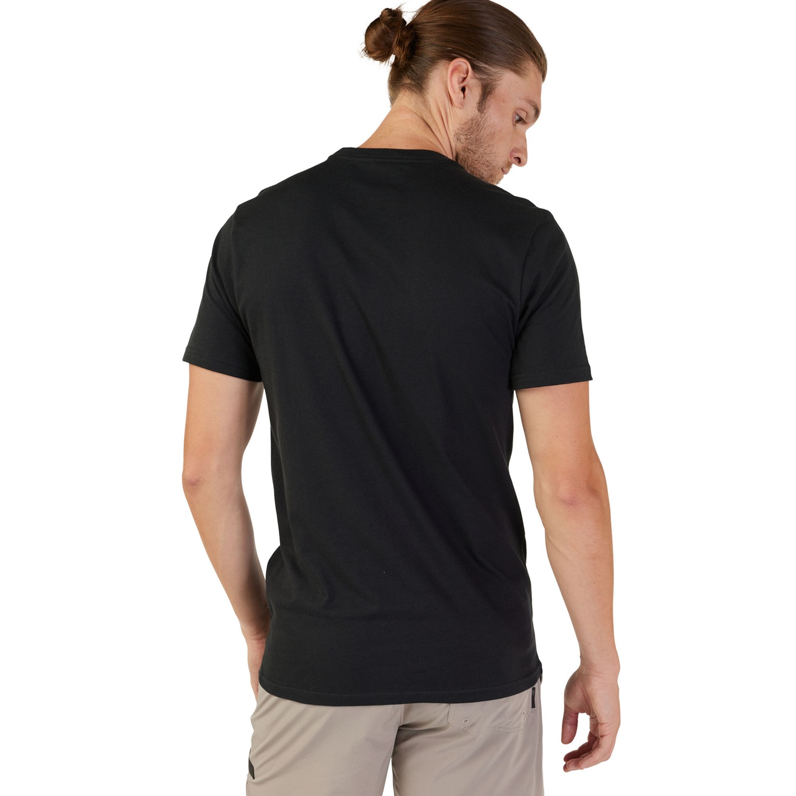 Fox Racing Mens Fox Head T-Shirt Short Sleeve Premium Soft Tee Cotton Black