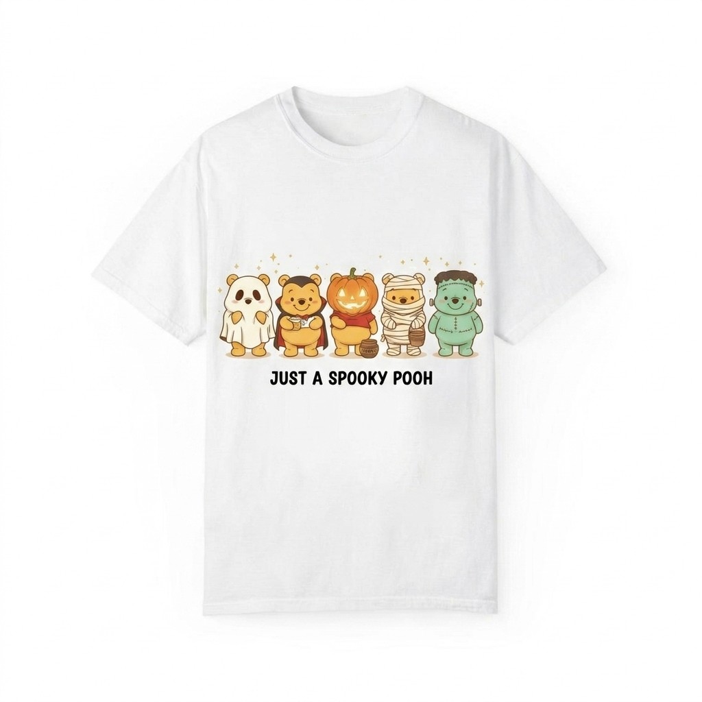 Disney Winnie-the-Pooh Spooky Bears Lineup Halloween T Shirt Gift For Friends#1