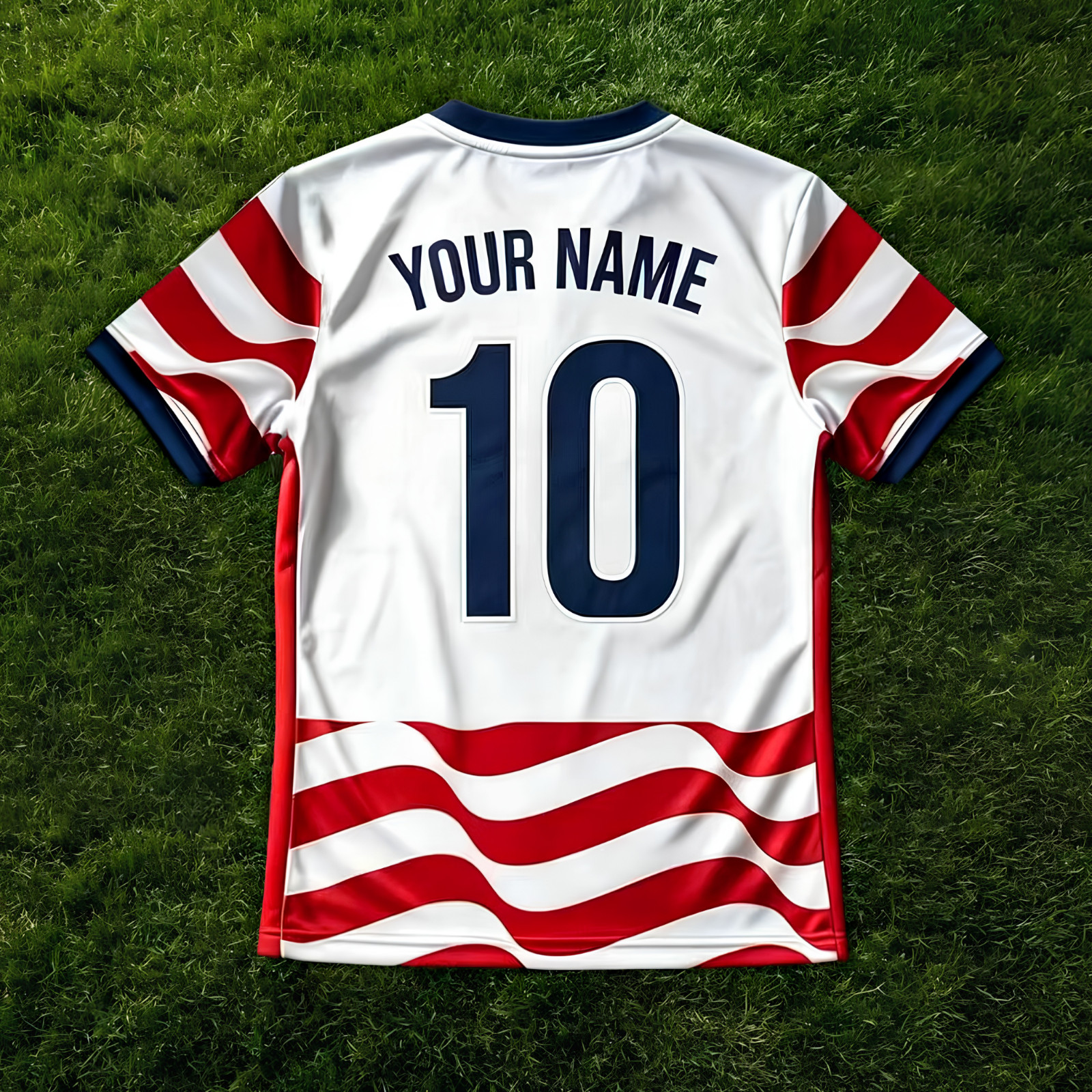 USA Soccer Jersey Personalized Football Fan Team Matching Shirt (S-5XL)