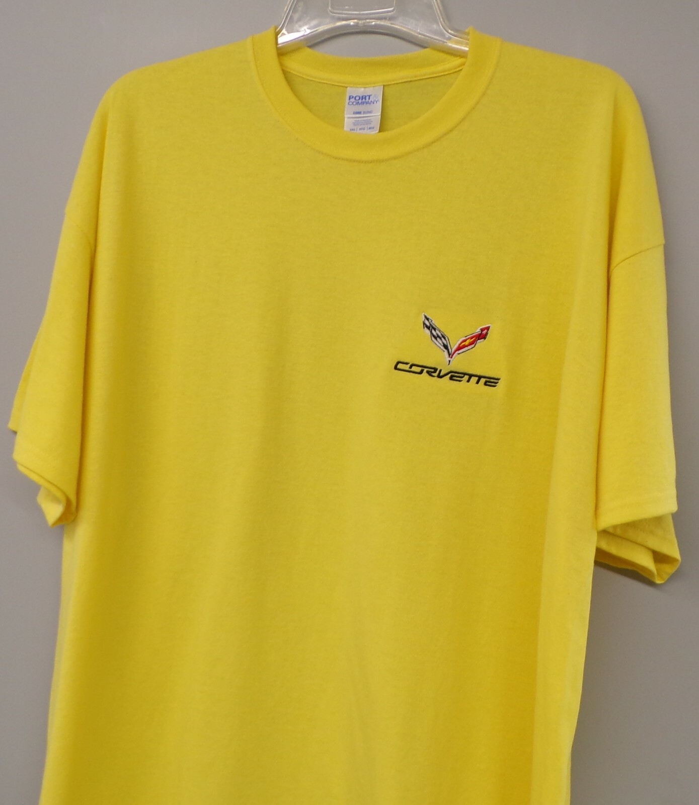 Chevrolet Corvette C7 Sports Car Embroidered T-Shirt S-6XL, LT-4XLT Chevy New