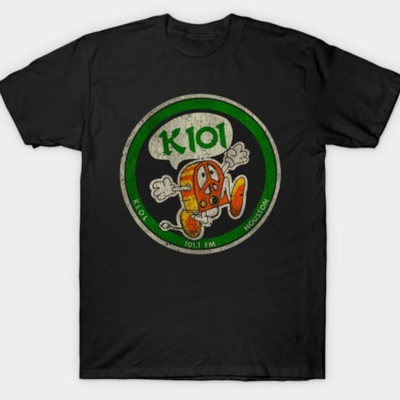 Rare Vintage KLOL 101 FM Houston 1970 T-Shirt Unisex All Size S to 4XL