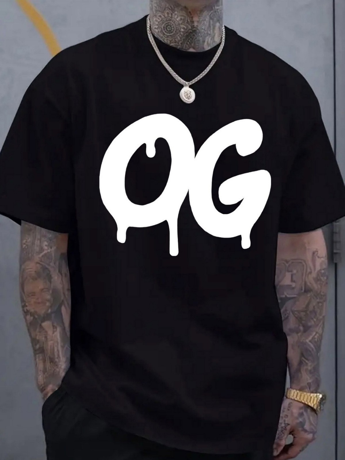 Vintage OG Logo Graphic T-Shirt Retro Streetwear Classic Statement Tee