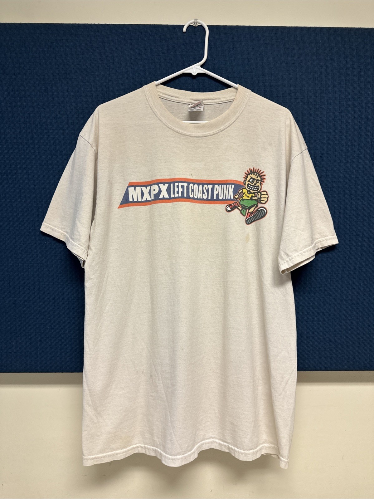 MxPx Shirt Original Size XL Left Coast Punk Pokinatcha Punk Runner (Rare)