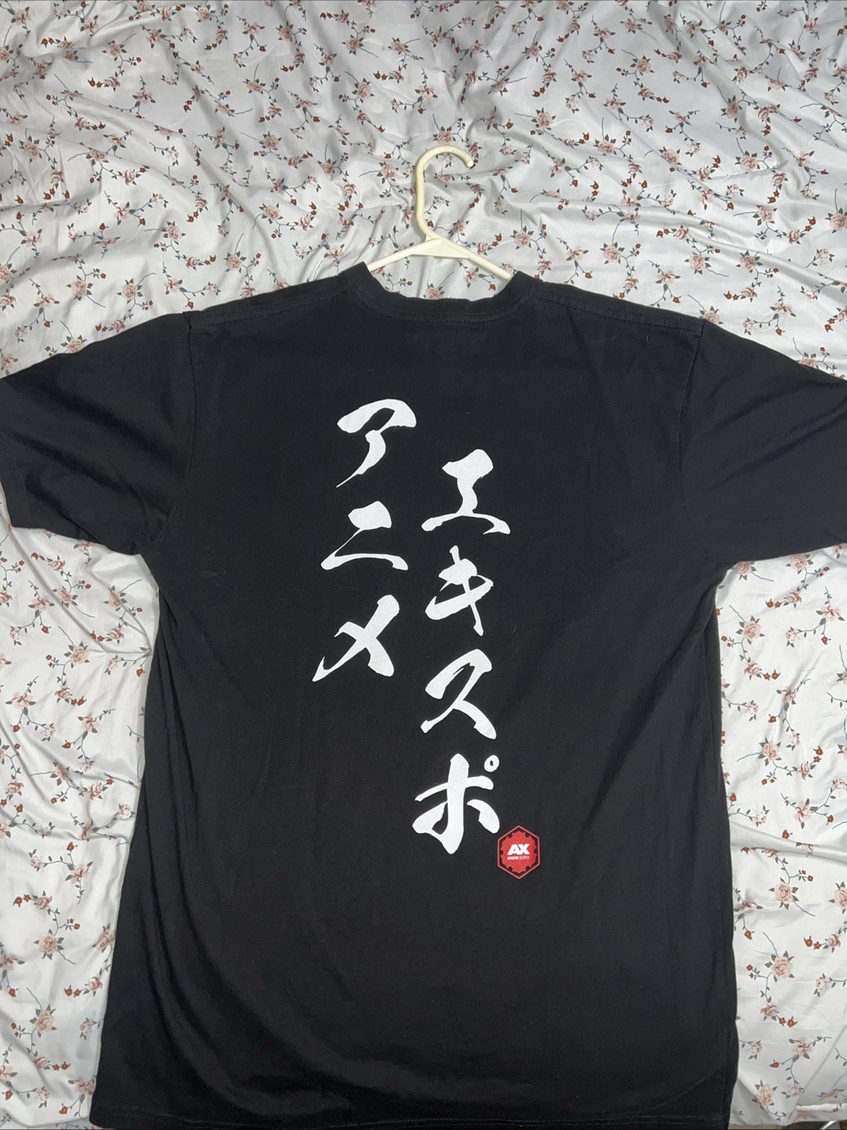 Anime Expo Graphic T Shirt Black Japan Print Indie Sleaze Y2K USA Large