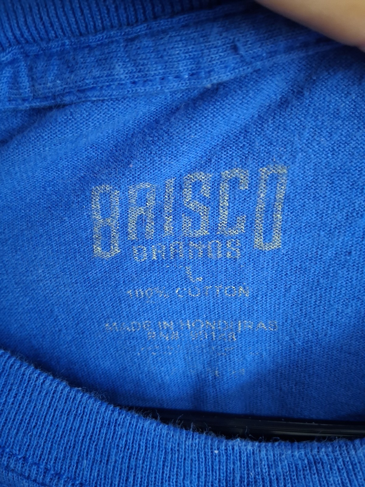 Brisco Brands Mens Large I’m Just Saiyan Dragon Ball Z Goku Blue Graphic T-Shirt