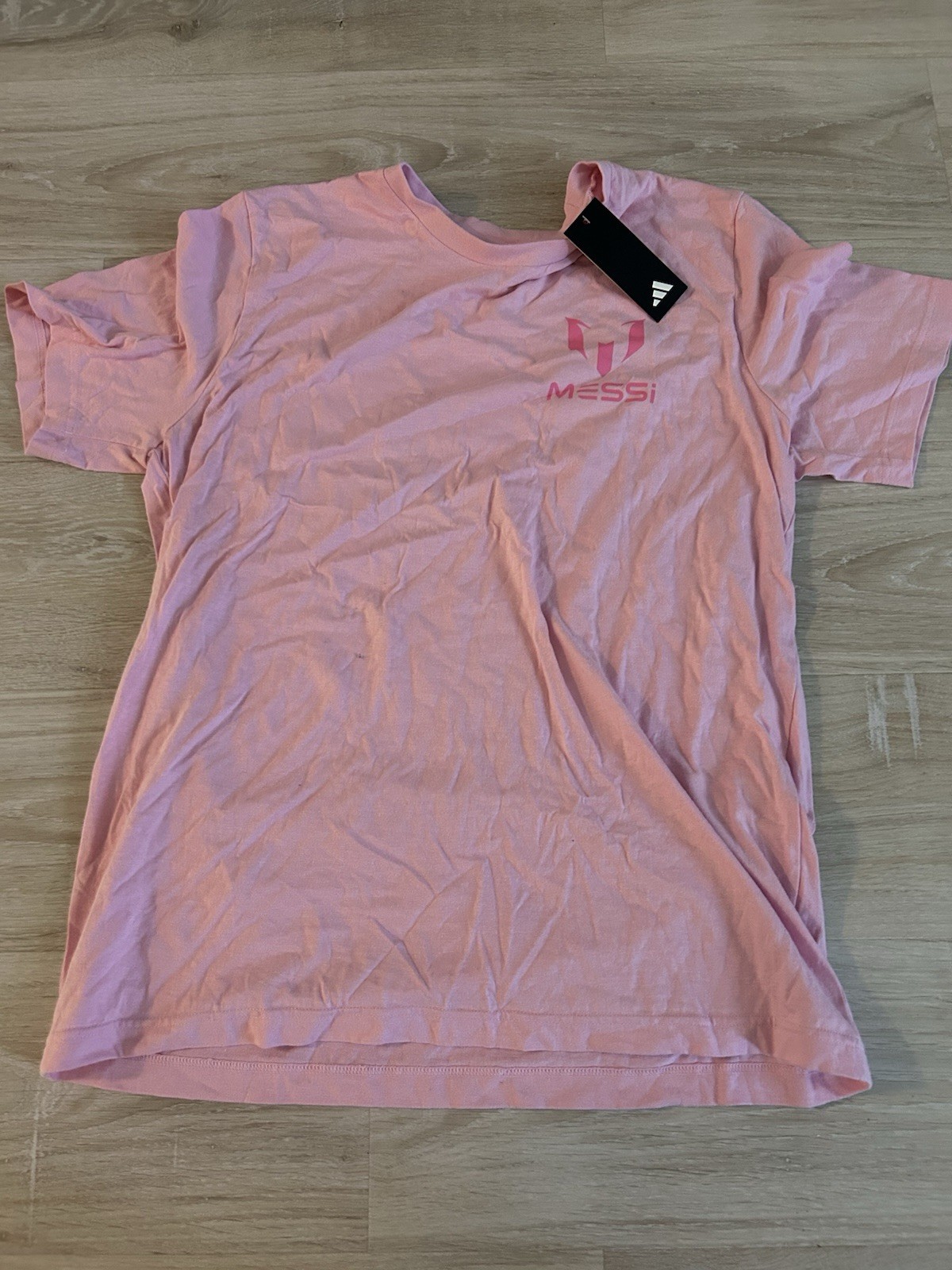 adidas Miami Lionel Fifa Messi Hometown Jersey Shirt Tonal Pink Mens JM1350