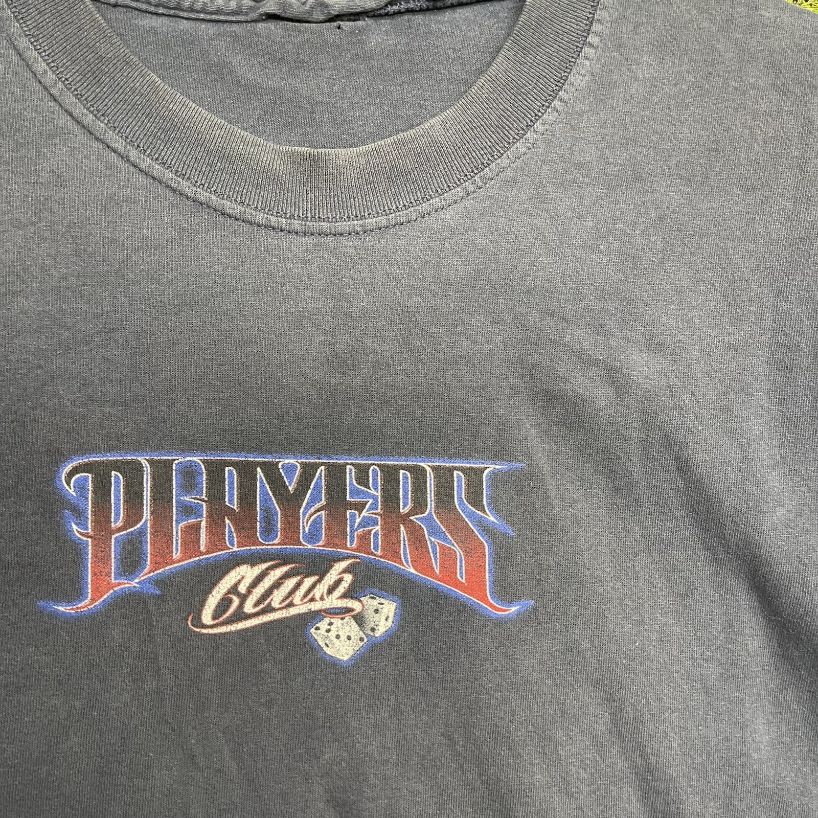 Vintage Carnival Cruises Players Club Shirt Mens Large Wild Winners Faded y2k