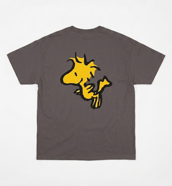 Brand New Peanuts Snoopy Hug Gray Graphic T-Shirt Mens 2XL-5XL Big & Tall