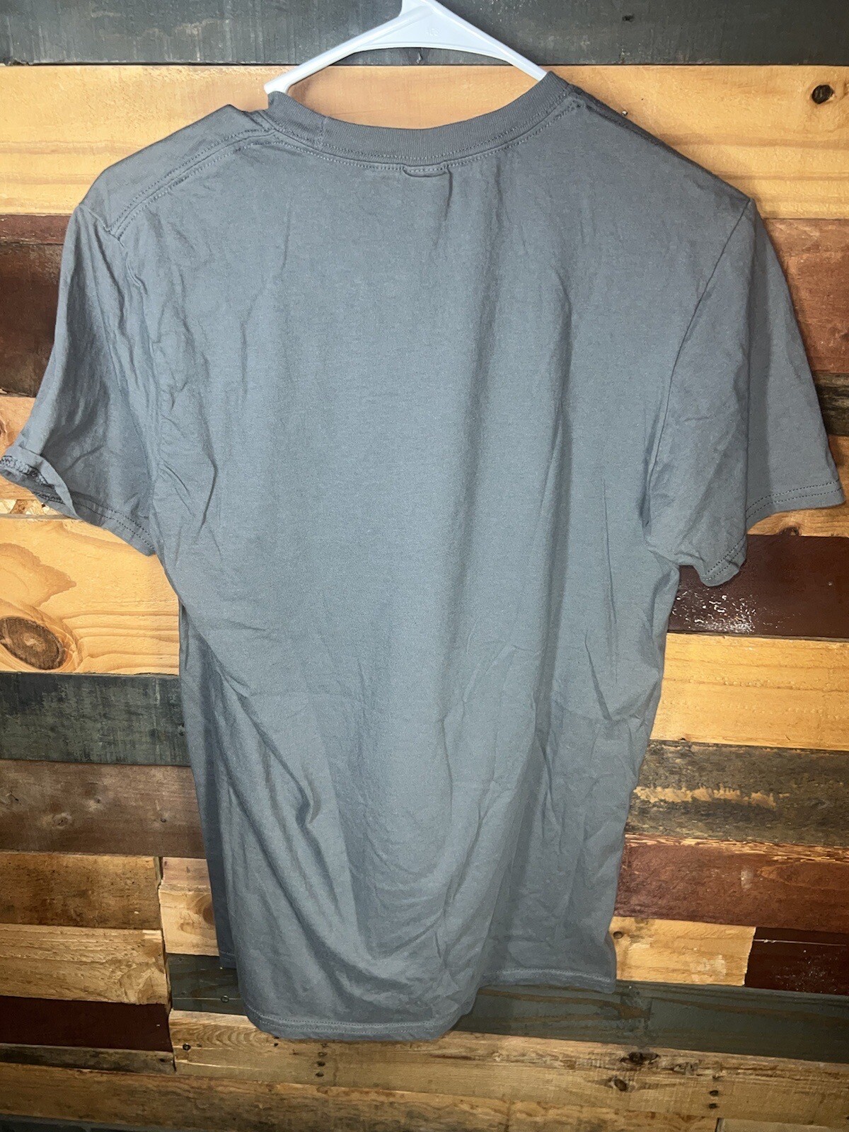 Retro United We Stand Divided Stephen Colbert Shirt Gray colored Size M Gildan