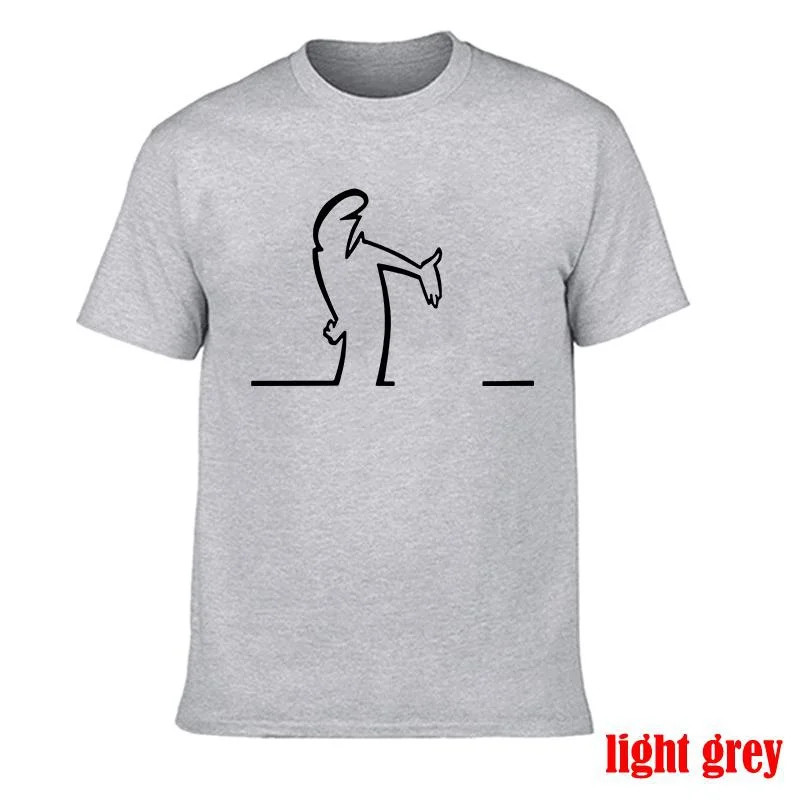 Summer T Shirts for Men Balum La Linea Funny Graphic Tshirt Cotton Comfortable P