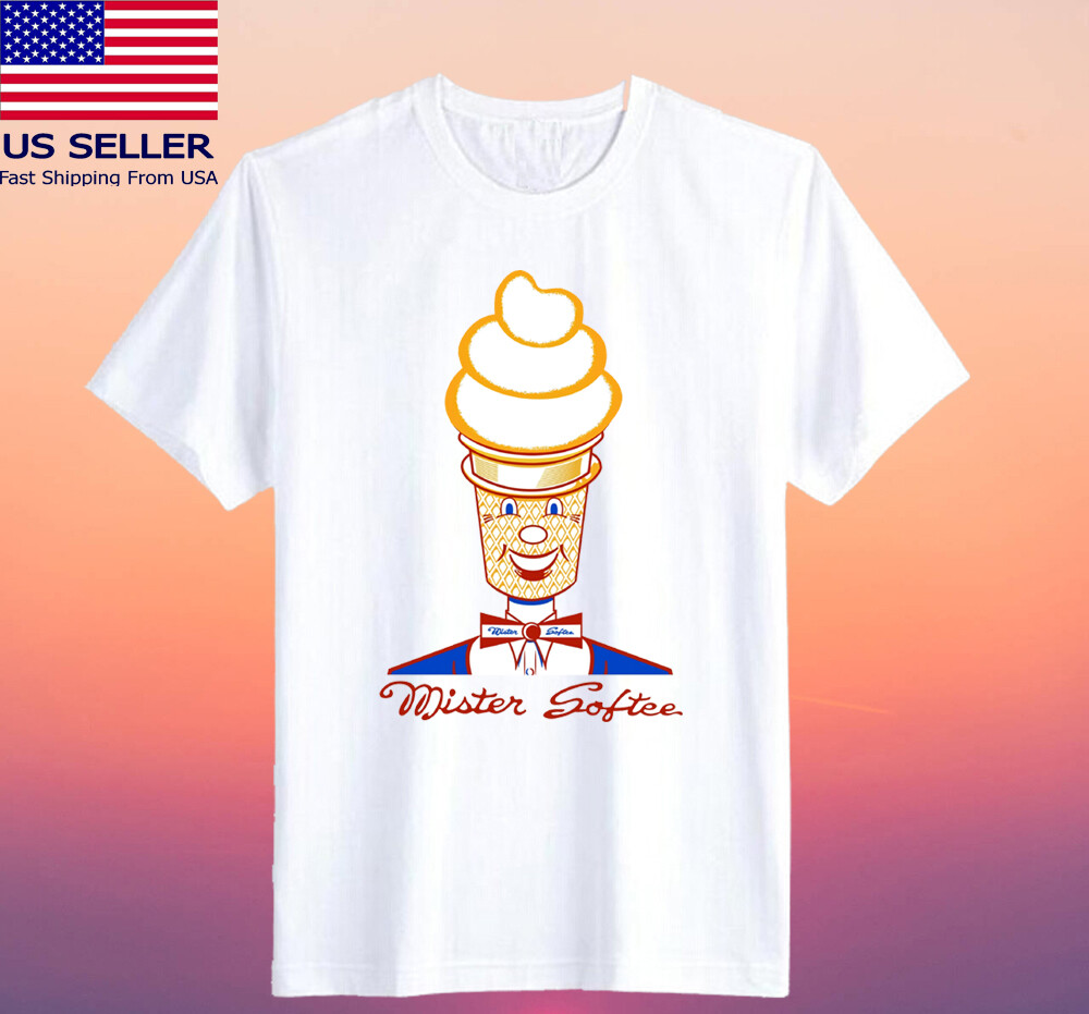 Mister Softee Reproduction Ice Cream Truck White T-shirt Size S-5XL