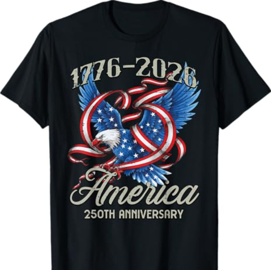 America 250th Anniversary 1776 2026 Tee T-Shirt for Men Women USA 250 Year