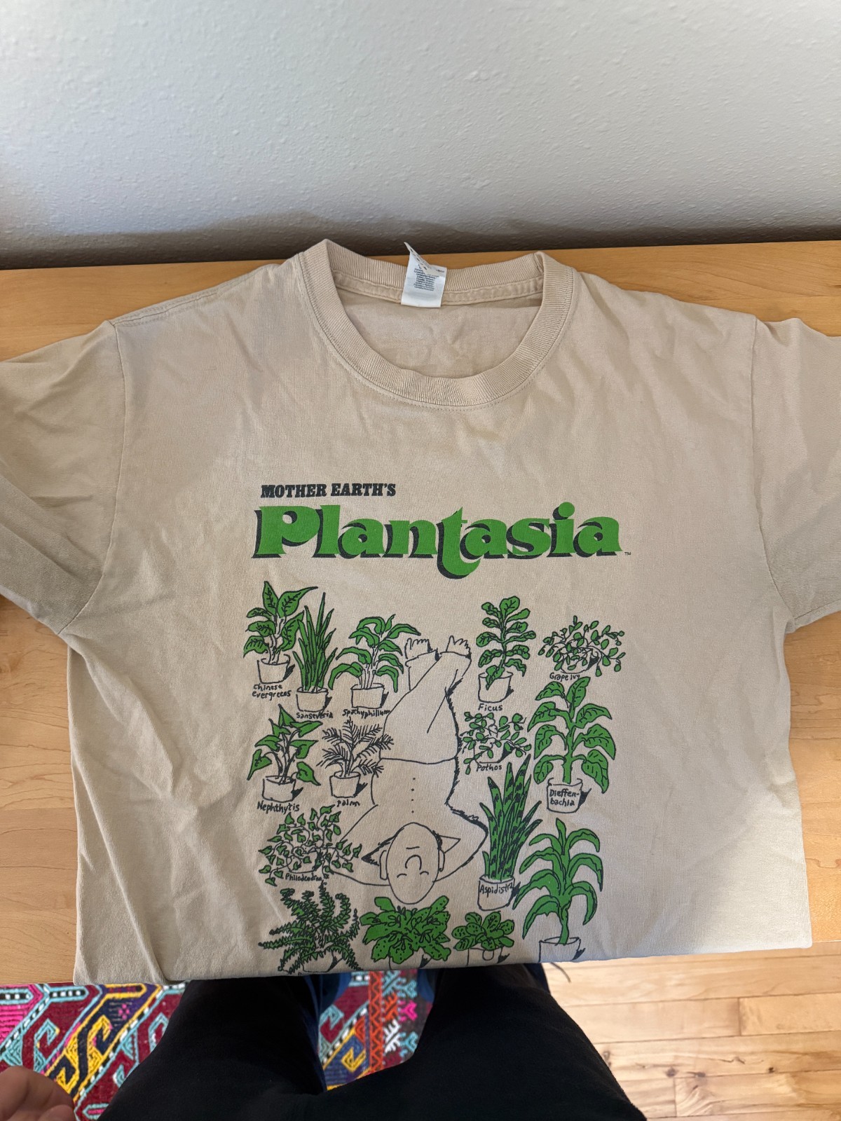 Plantasia Long Sleeve Gildan Ultra Cotton Men’s T-Shirt, Medium