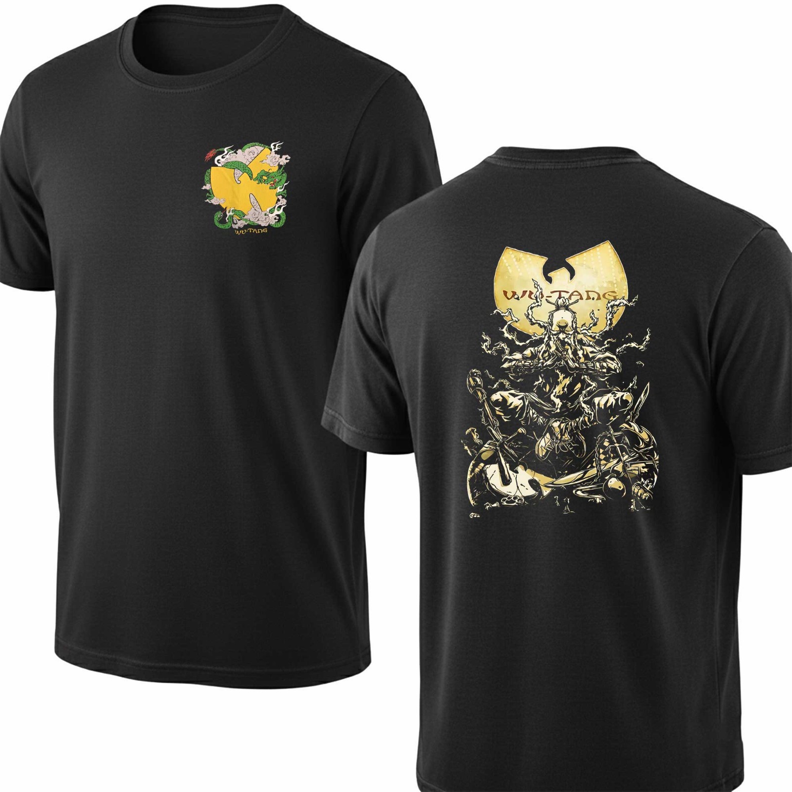 Wu-Tang Clan Dragon T Shirt The Final Chamber International 2026 Shirt Black