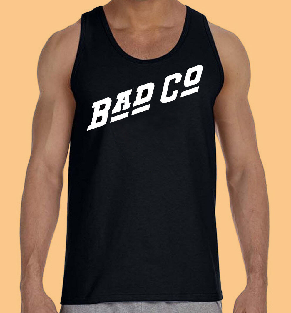 Tank Top,Unisex, Black, 60″s Rock, Business, Professional, Music, Promo, Bad Co.
