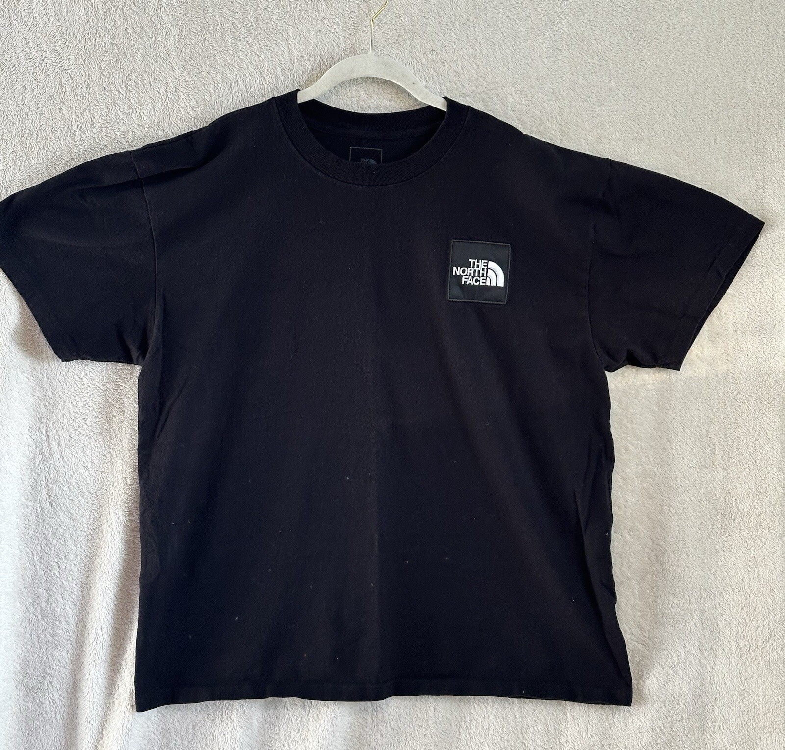 The North Face Mens XL Short Sleeve Heavyweight Box Tee in TNF Black