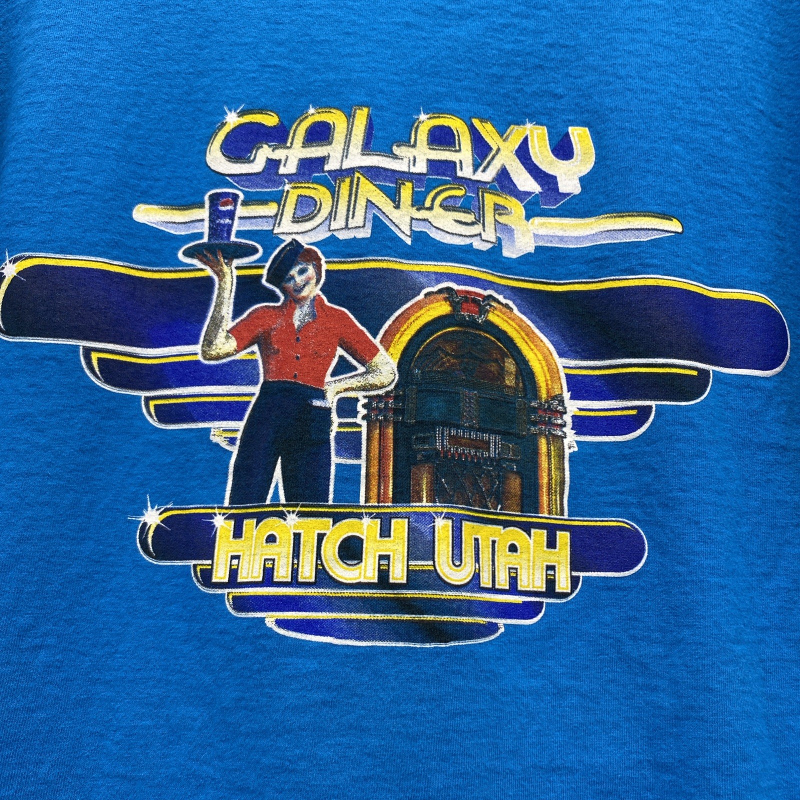 Galaxy Diner Hatch Utah Tshirt Adult 2XL Good Food Good People Good Golly Miss M