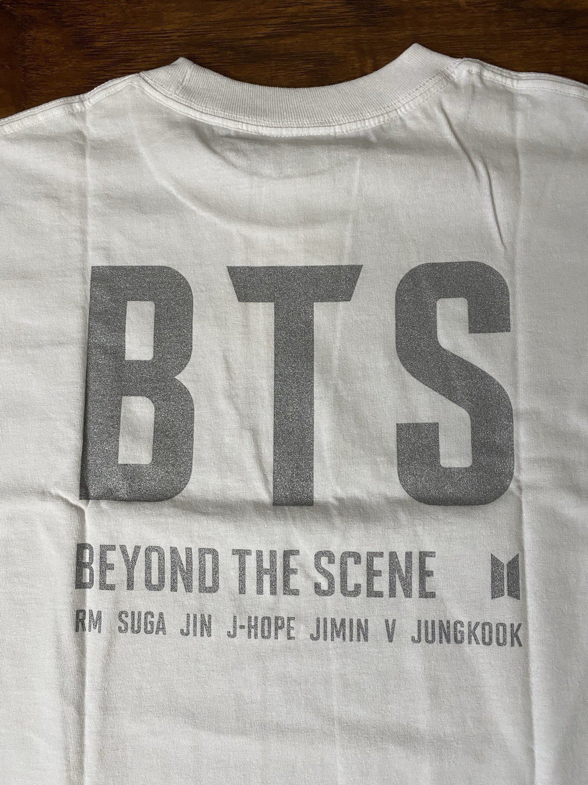 Official BTS Beyond The Scene Men Women Kpop T-Shirt Made In USA NWT Size 1 (S)
