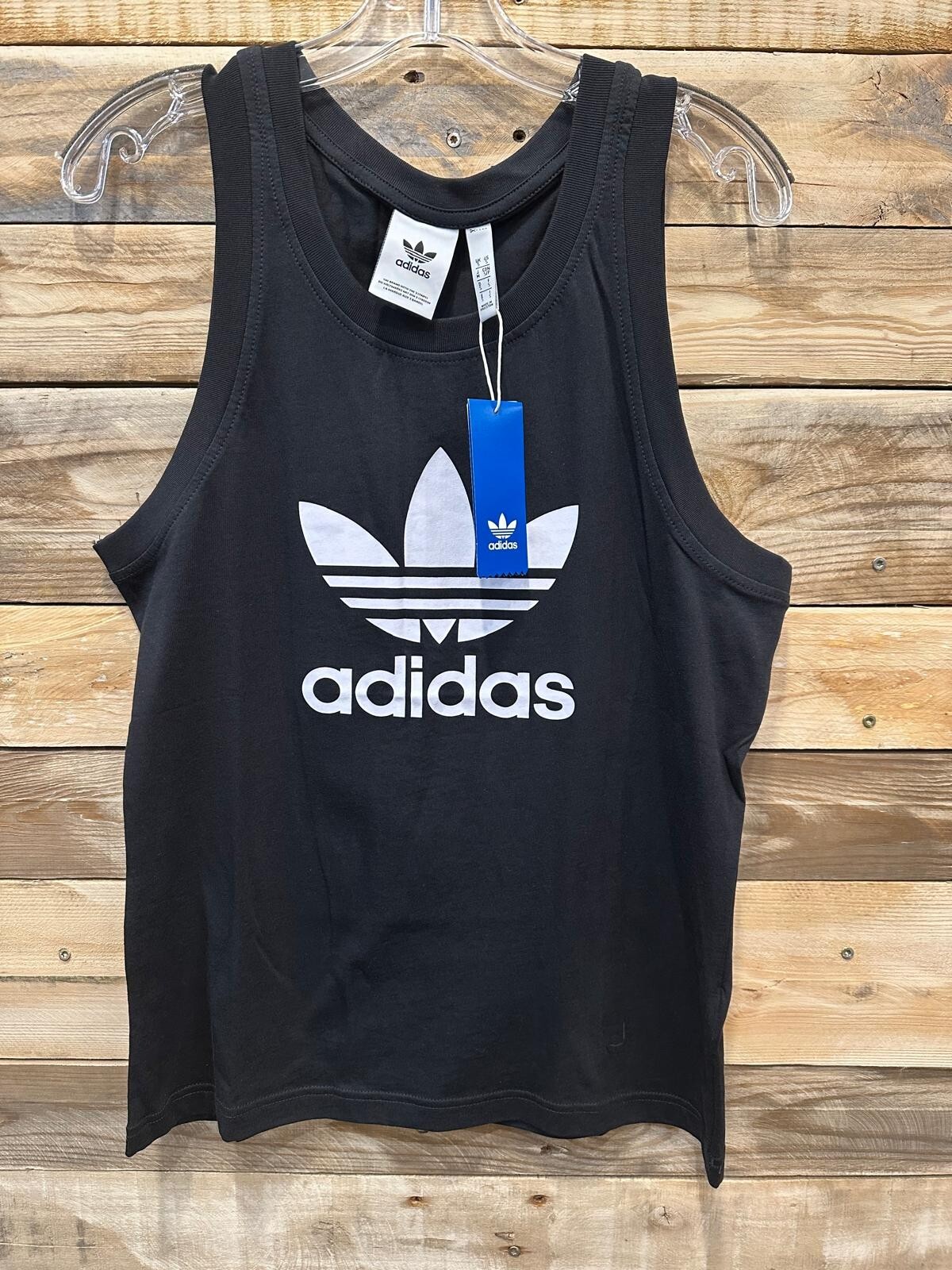 Adidas Originals Men’s Adicolor Trefoil Tank (Black) (DV1509) SH(S25T)