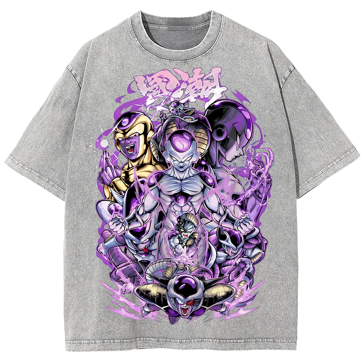 Anime Final Form Golden Frieza Graphic Heavyweight Comfort Colors T-Shirt