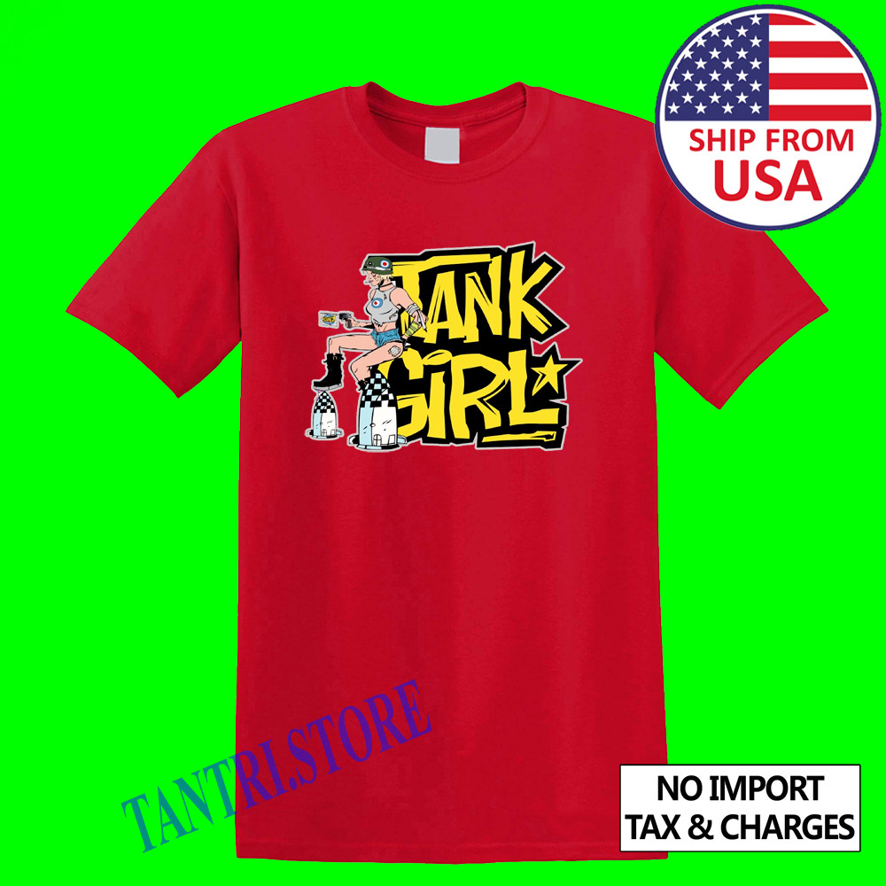 Tank Girl Charlie Don’t Surf Men’s Red Size S to 3XL