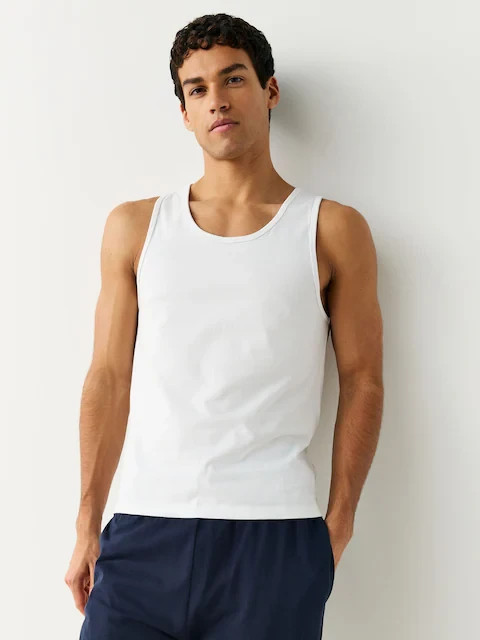 12Pack 6 &3 MENS VESTS 100% COTTON TANK SUMMER TRAINING GYM TOPS PLAIN S-5XL Lot