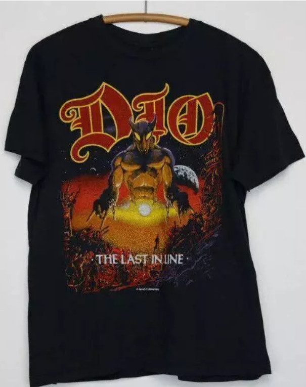 Dio Last In Line Heavy Metal Rock Band Music Shirt New