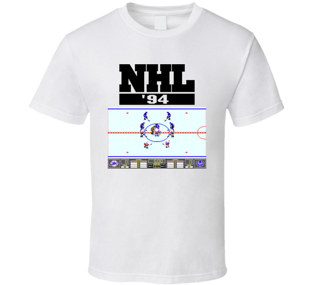Nhl 94 Video Game Classic Retro Sports T Shirt