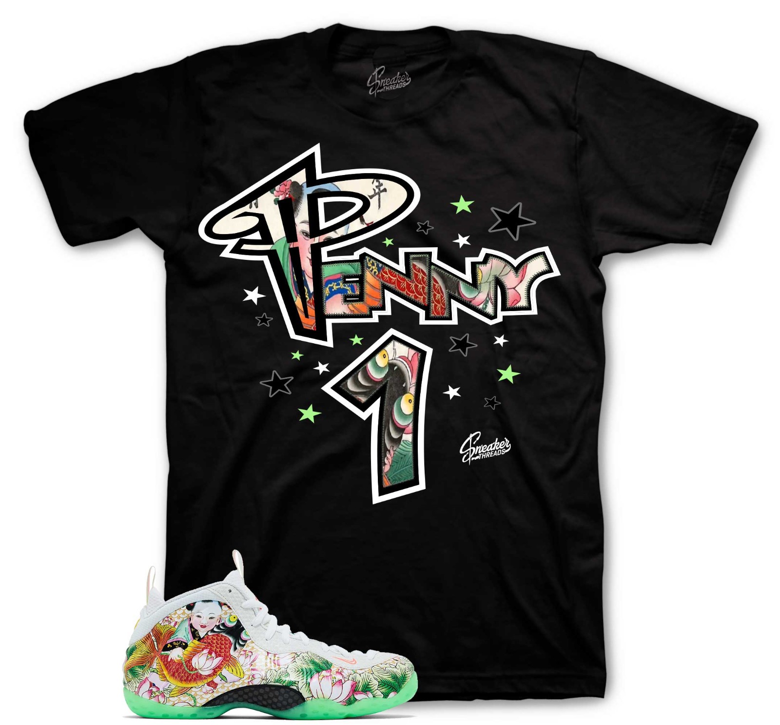 Shirt To Match Foamposite Tianjin Foam Shoes – One Sneaker Tees