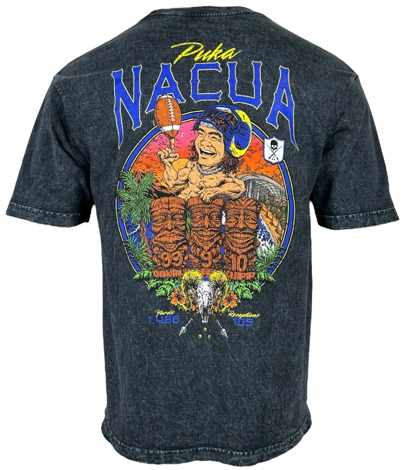 Sullen Men’s T-shirt Oversize Wide Fit Puka NACUA Heavyweight Premium Quality