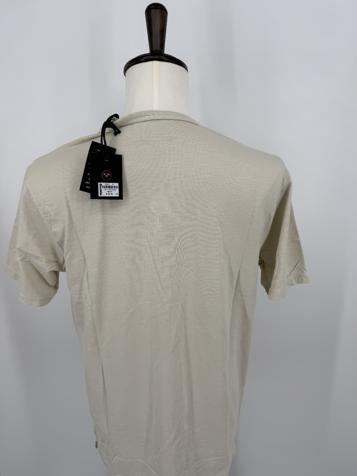 Outpost Makers Textured Fabric Washed Henley Medium Size Cartouche PK3314