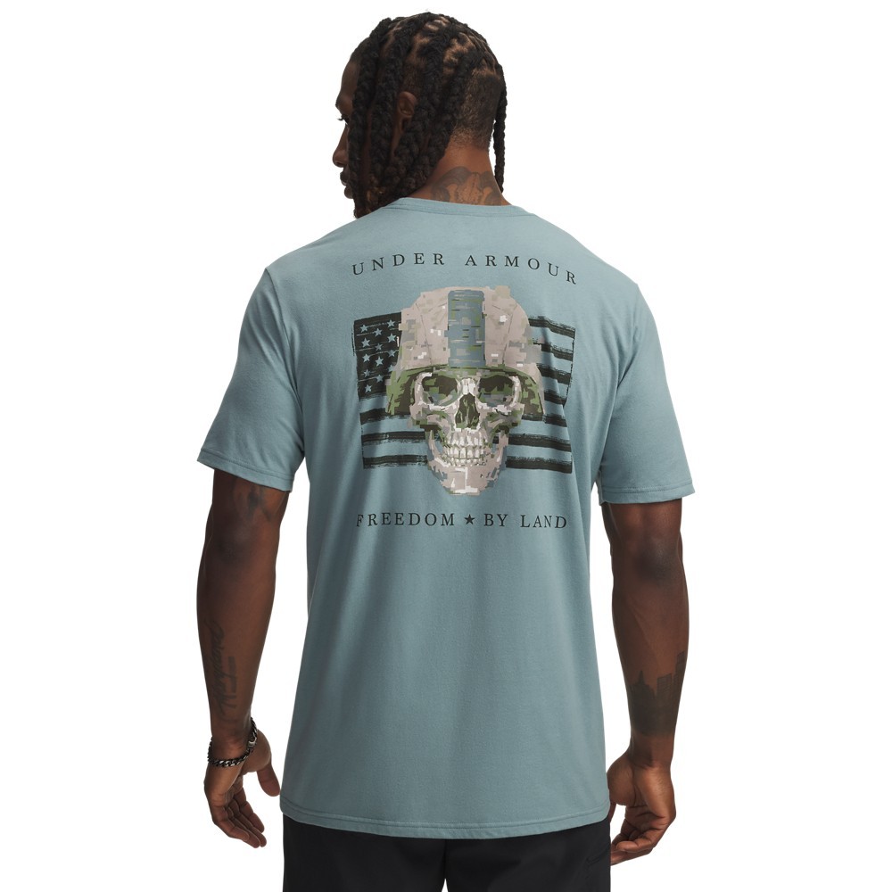Under Armour 6004102 Men’s UA Freedom by Land Graphic Tee Short Sleeve T-Shirt