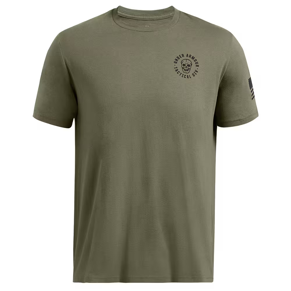 Under Armour Men’s Shirt Tac Division SS T Size: Large – OD Green- 1386724-390