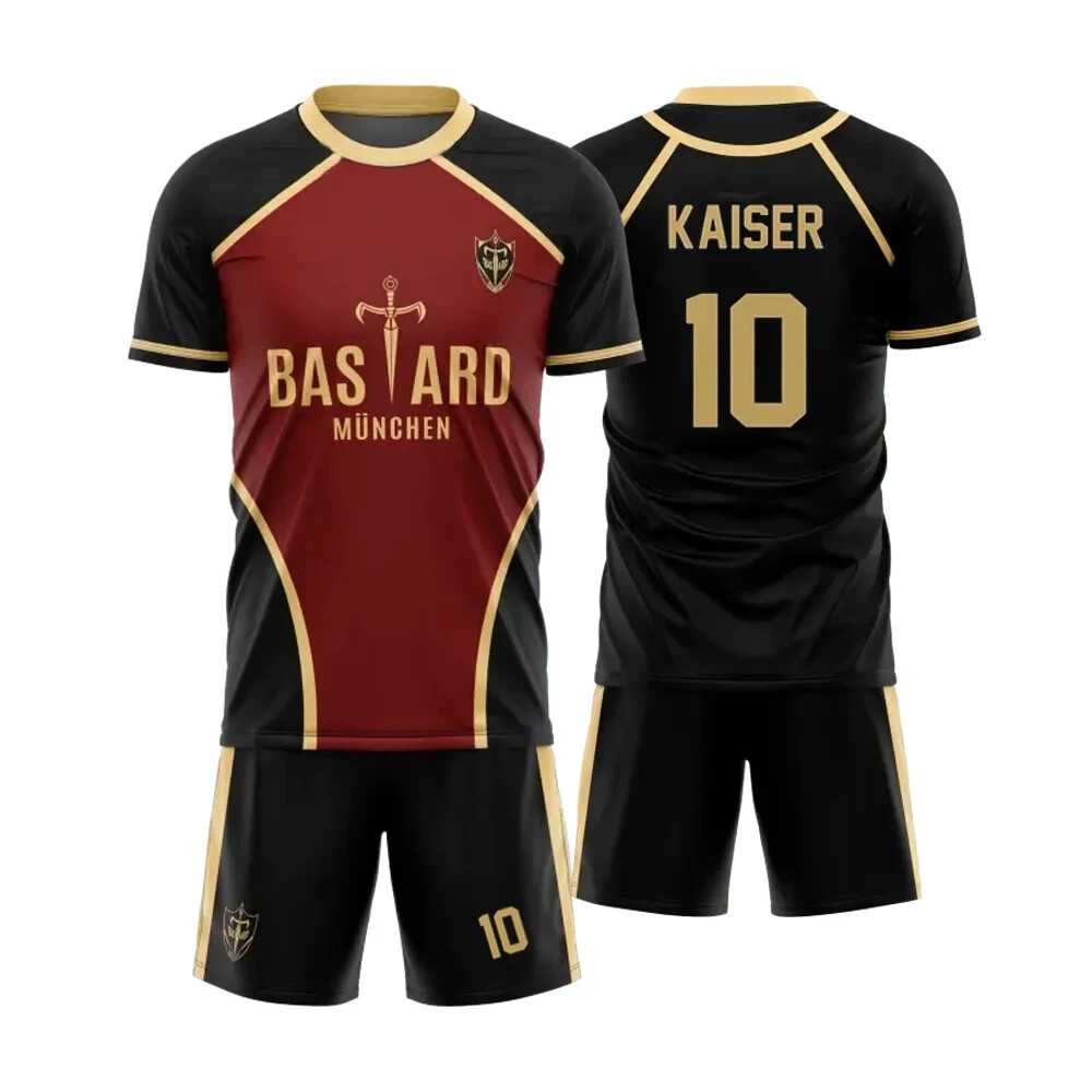 Blue Lock Bastard München Trikot-Set | Anime Trikot & Hose Fan |Designs & Größen