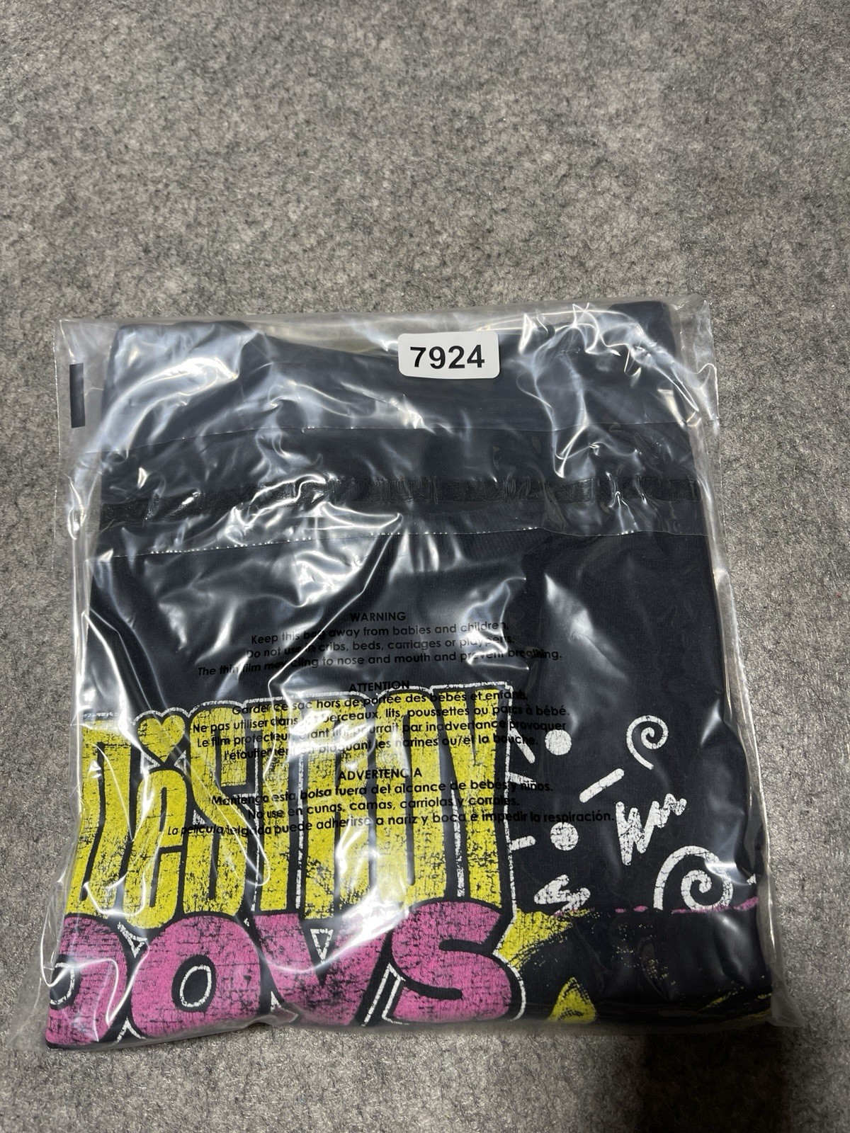 Black Destroy Boys Shirt Large Punk Rock Band Sacrament CA Winter Tour 2023 Lg