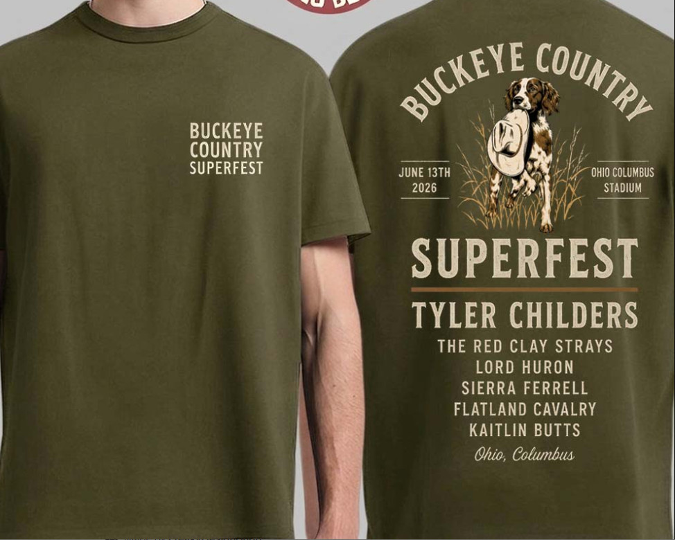 NEW! Bucke,ye Country Tee 2026 Exclusive Tshirt Gift- Columbus Ohio – June 13