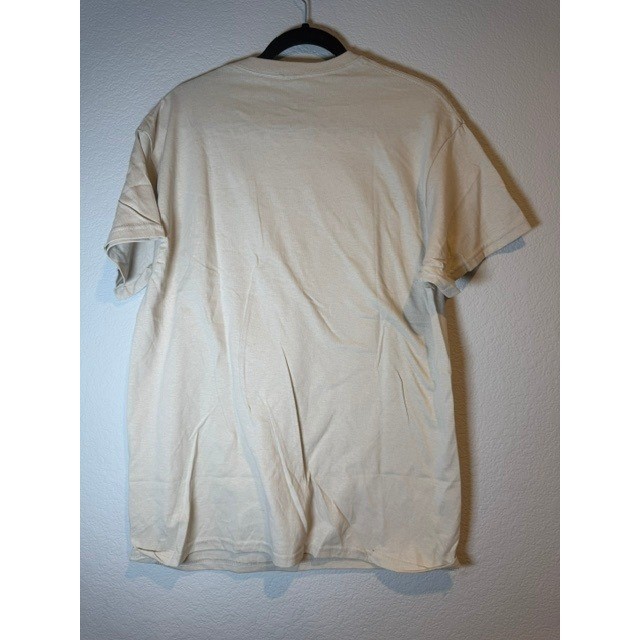 Spencers Existential Crisis Essentials Pack Graphic Tee Tan Mens Large NWT