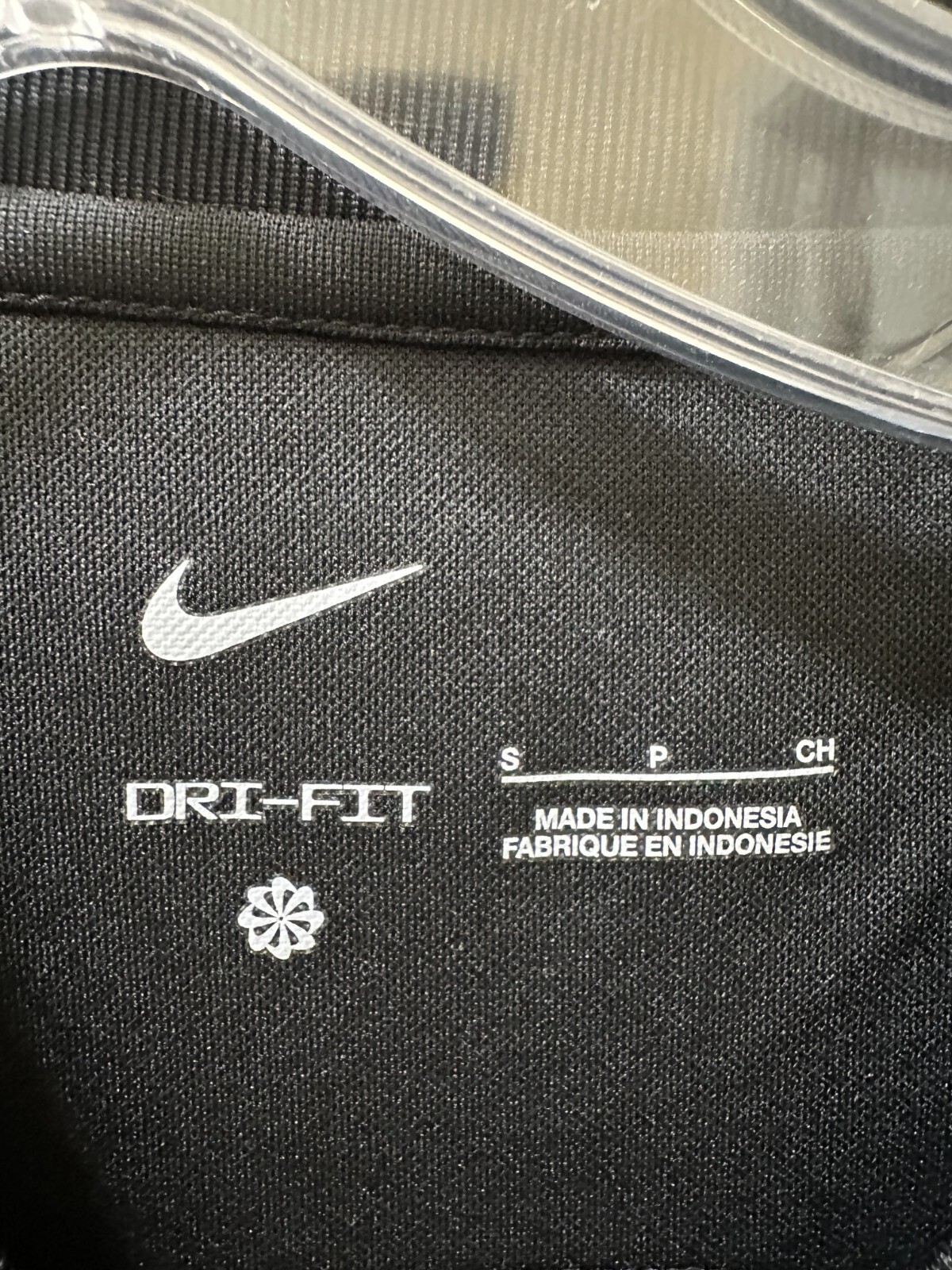 Nike Dri-Fit Presatuan Bolasepak Malaysia ShortSleeve T-Shirt Black Size S N69