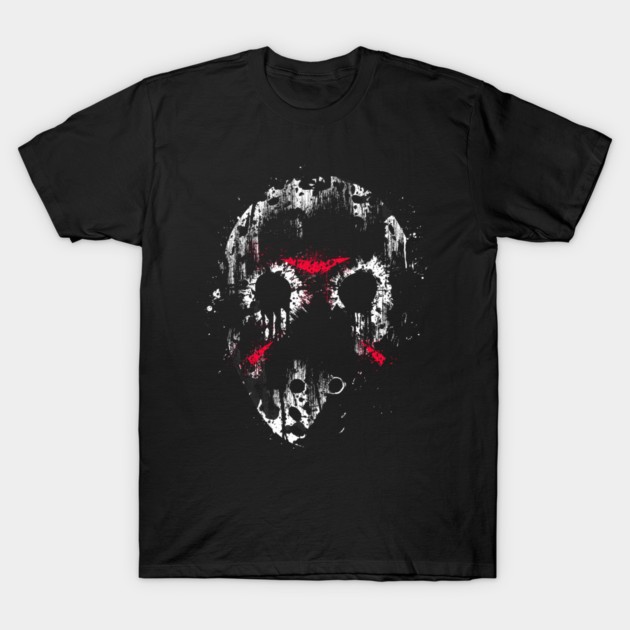 Jason Voorhees Mask Friday The 13th Horror Cotton Unisex Graphic T-shirt