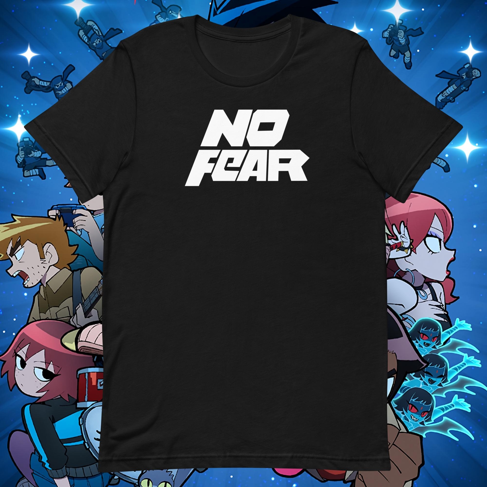 Scott Pilgrim Takes Off NO FEAR Shirt Lucas Lee Variant