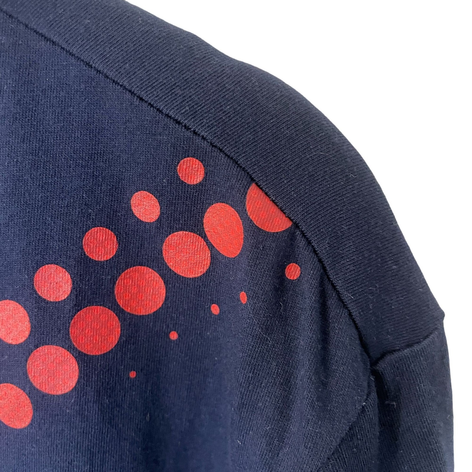 Polo Ralph Lauren Pixel Dot Polo Pony Print Tee Mens L Blue Red Streetwear Logo