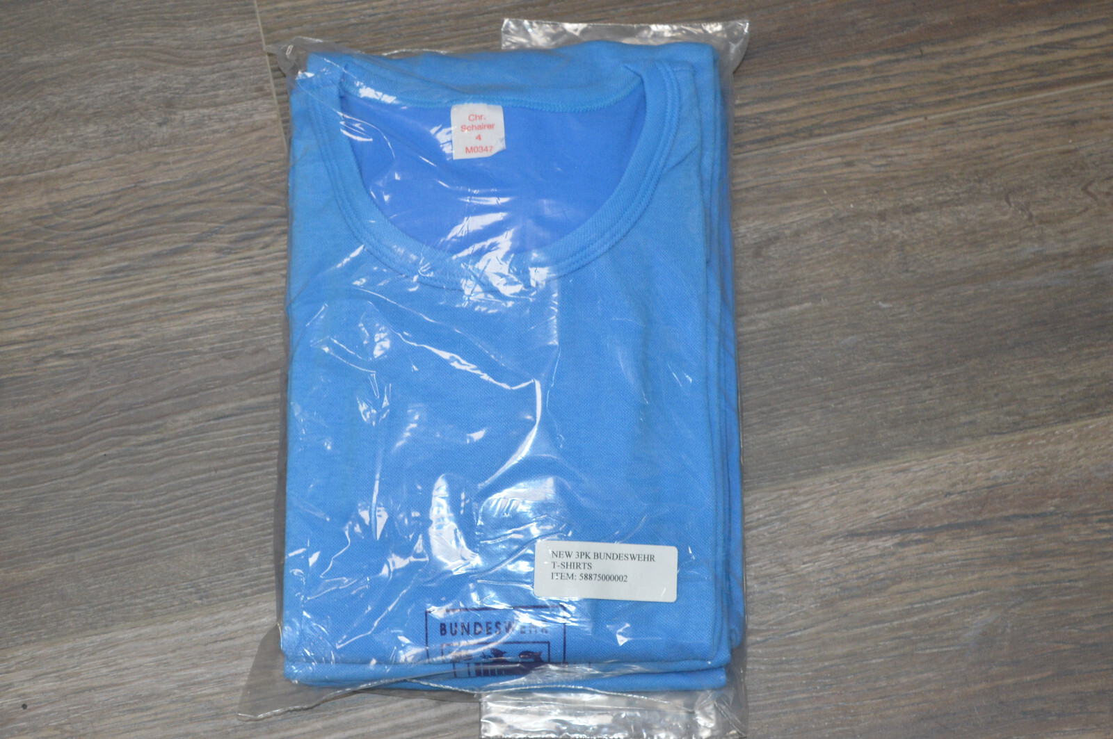 Lot of 3 NEW Bundeswehr German PT Physical Fitness T Shirt Medium