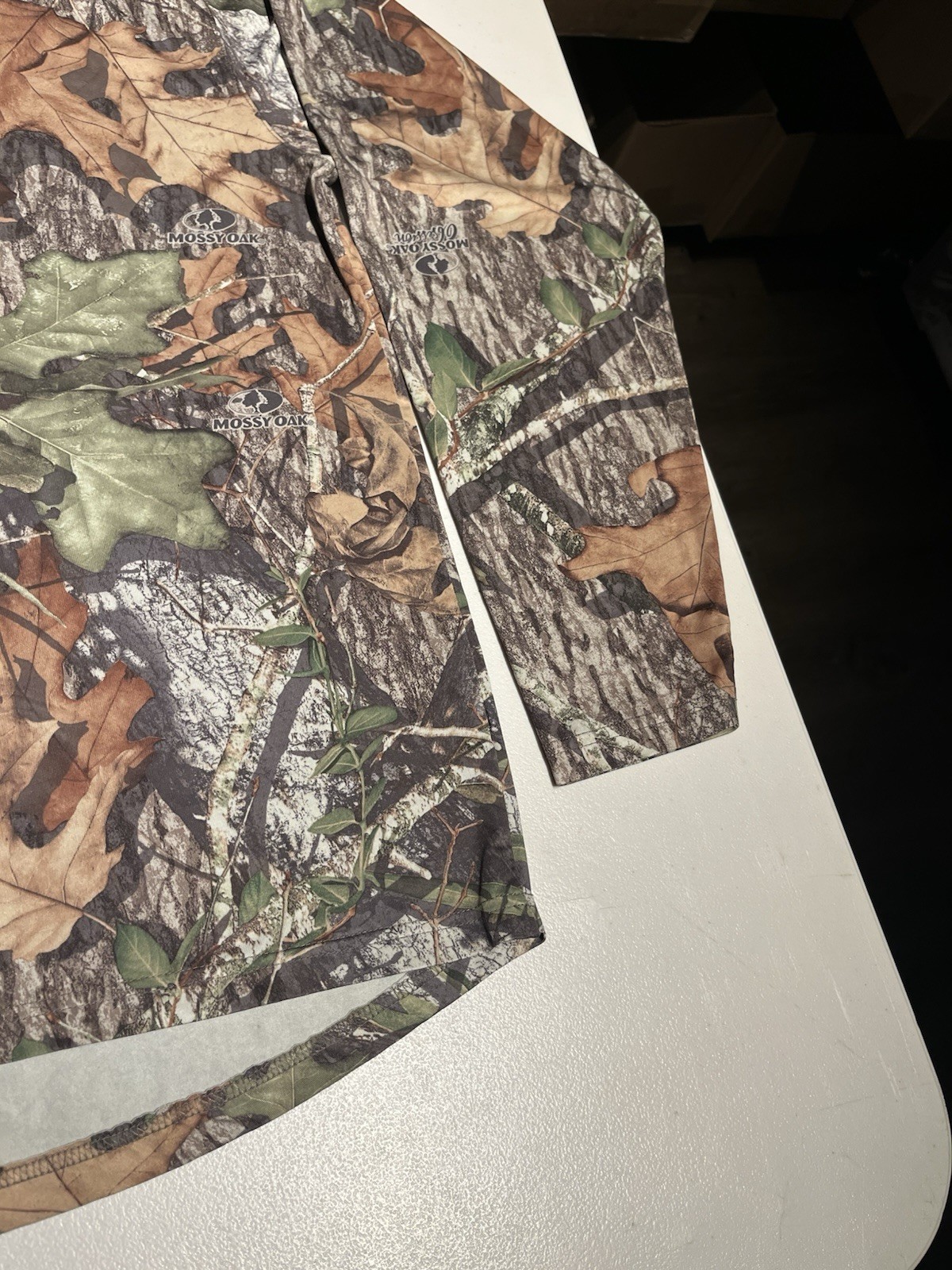 Ol Tom hirt Men’s XL Mossy Oak Turkey Gear Camo Hunting Performance Polyester