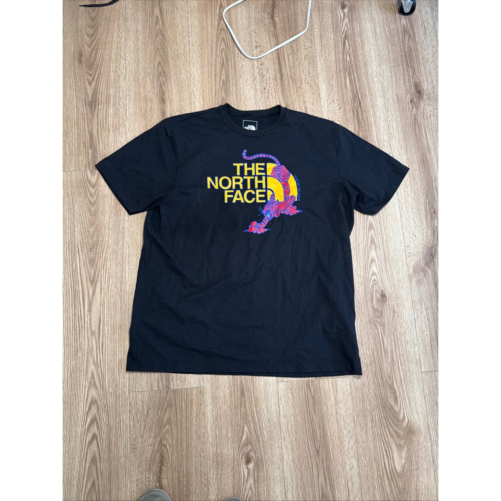 The North Face Year of the Tiger Graphic T-Shirt Mens XL Black Lunar New Year