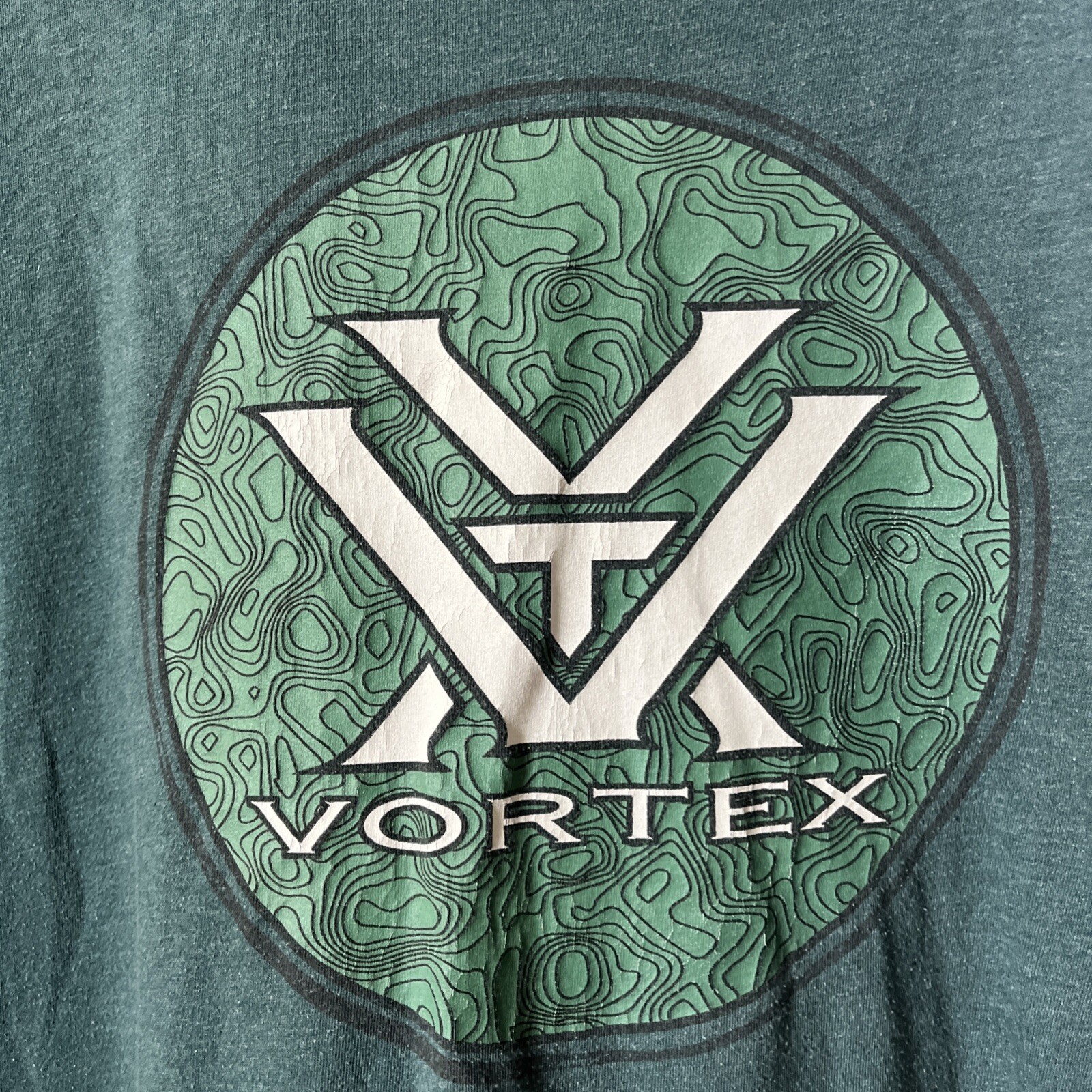 Vortex T-shirt men’s medium Green