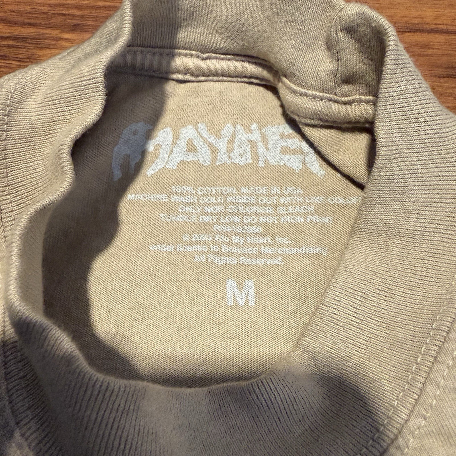Lady Gaga Coachella Exclusive Mayhem In The Desert 2025 Shirt Size M Medium