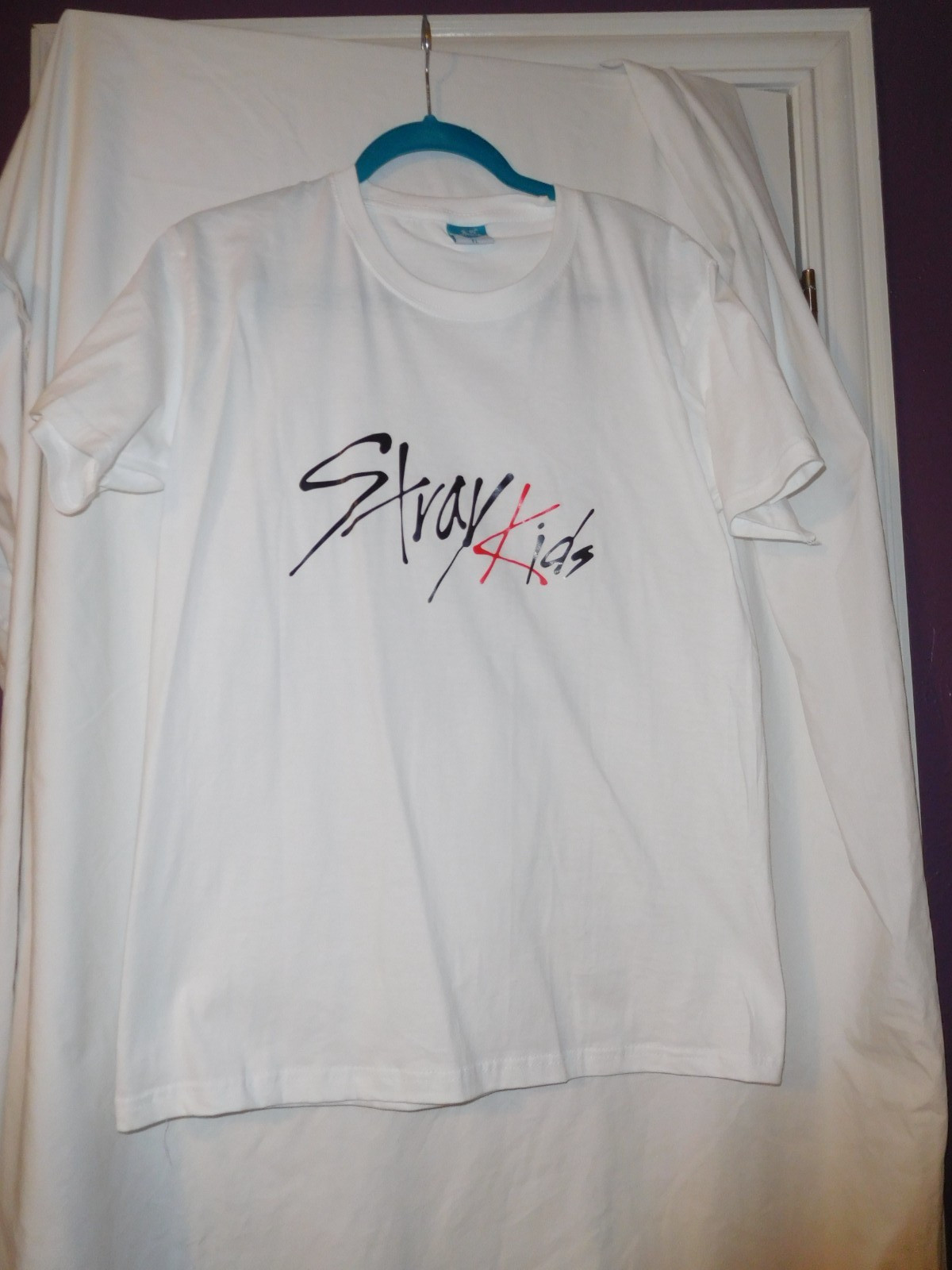 Stray Kids Felix 00 White Shirt Size XL Asia & Large USA