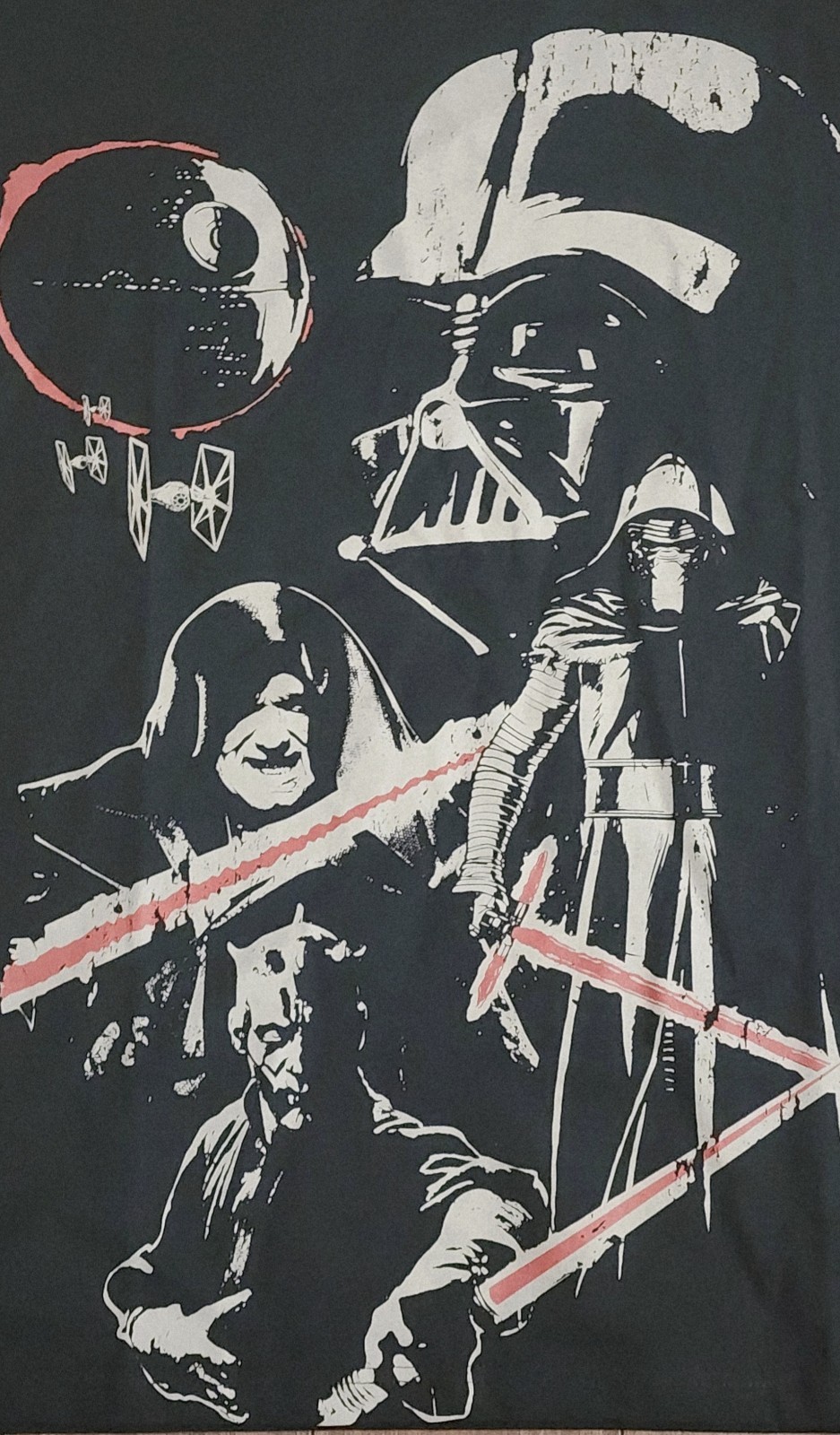 Star Wars Mad Engine T-Shirt Men’s Sz Large Darth Vader Darth Maul Kylo Ren Tee