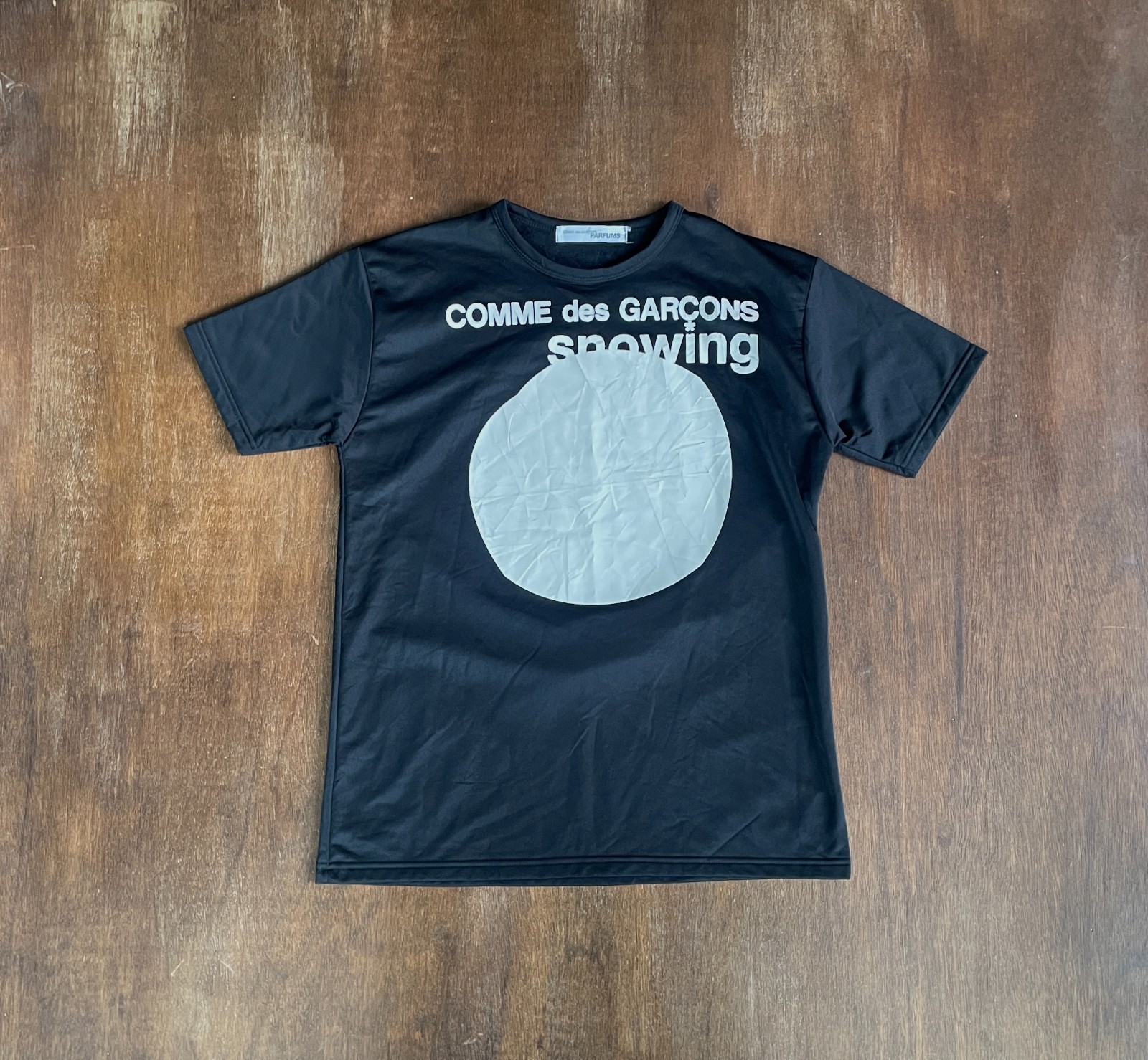 COMME des GARCONS Snowing Tee Made in France